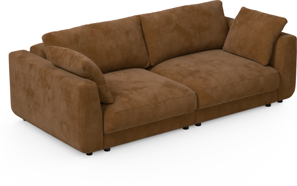 Amie - Bäddsoffa 3-sits - Orange