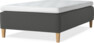 Delux Dream - Ramsäng, enkelsäng med bäddmadrass - Grå