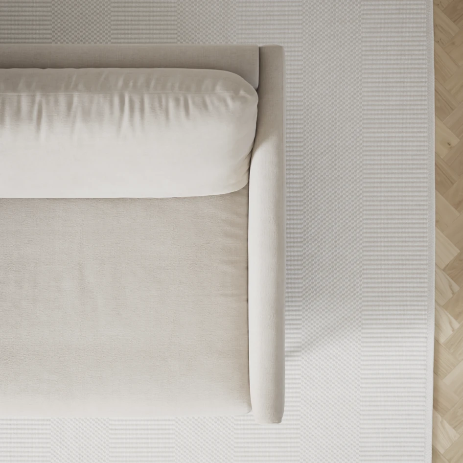 Madison Lux - 2-sits soffa med divan vänster och höger - Beige
