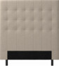 Delux Trensad - Sänggavel, 90-210 cm - Beige
