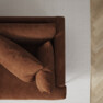 Harper - 4-sits soffa - Brun