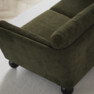 Madison Lux - 2-sits soffa med schäslong vänster - Grön