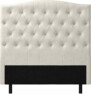 Delux Välvd - Sänggavel, 90-210 cm - Beige