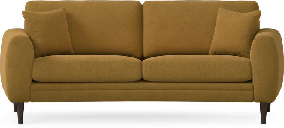 Eden - 2,5-sits soffa svängd - Gul