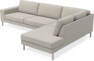 Sierra - 3-sits soffa med divan höger - Beige