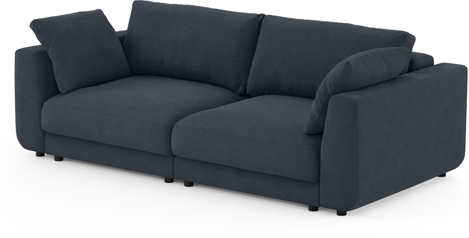 Amie - Bäddsoffa 3-sits - Blå