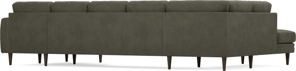 Eden - 3-sits soffa med divan vänster och schäslong höger - Grå