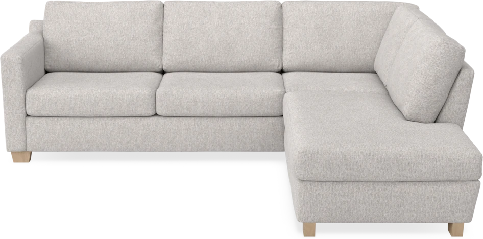 Friday - 2,5-sits soffa med divan höger - Grå