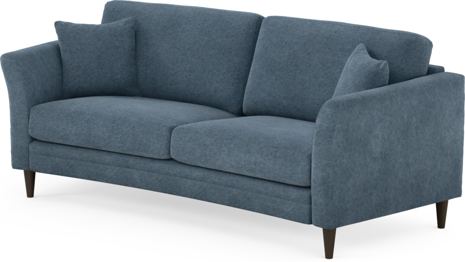 Eden - 2,5-sits soffa svängd - Blå
