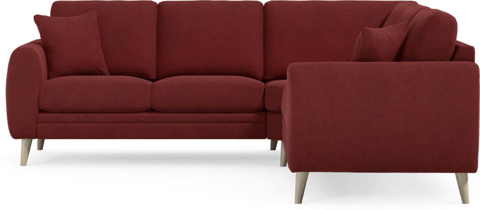 Eden - Hörnsoffa, 2+2-sits - Röd