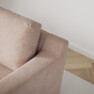 Friday - 2,5-sits soffa med divan höger - Rosa