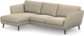 Madison - 2-sits soffa med schäslong vänster - Beige
