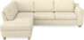 Friday - 2,5-sits soffa med divan vänster - Beige