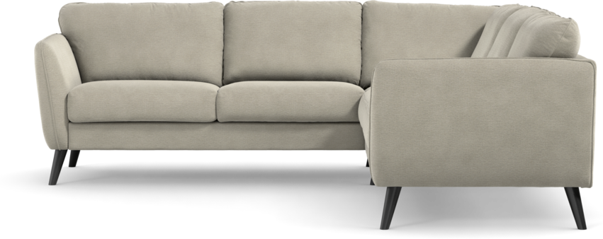 Bridge - Hörnsoffa, 2+2-sits - Brun