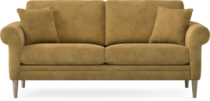 Eden - 2,5-sits soffa - Gul