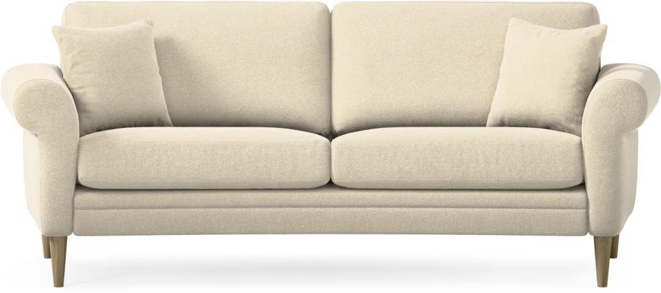 Eden - 2,5-sits soffa svängd - Beige