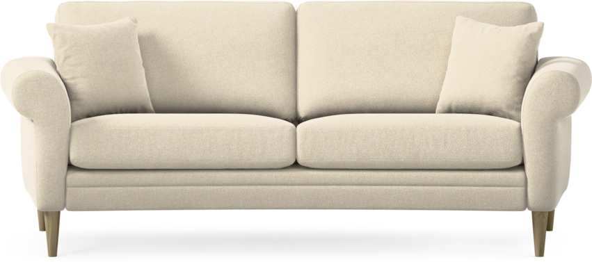 Eden - 2,5-sits soffa svängd - Beige