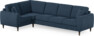 Eden - Hörnsoffa, 1+3-sits - Blå