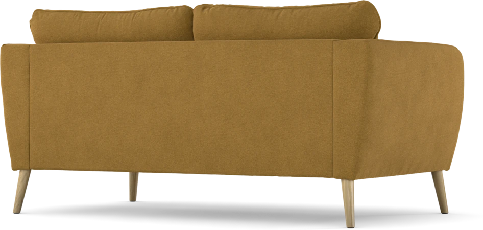 County - 2-sits soffa - Gul