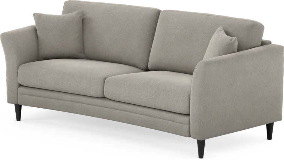 Eden - 2,5-sits soffa svängd - Grå