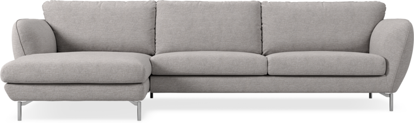 Madison Lux - 3-sits soffa med schäslong vänster - Beige