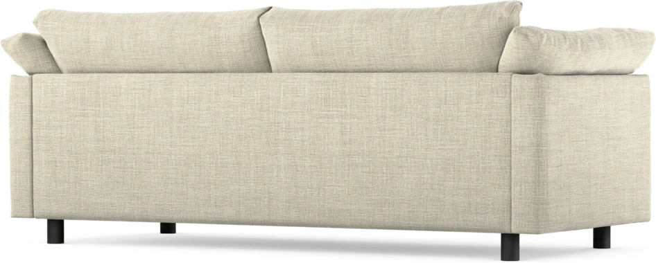 Cherrie - 2,5-sits soffa, hel dyna, fast klädsel - Beige