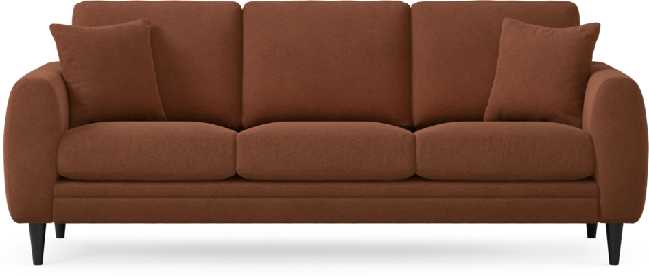 Eden - 3-sits soffa - Orange