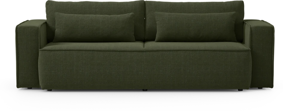 Ide - Bäddsoffa 3-sits - Grön