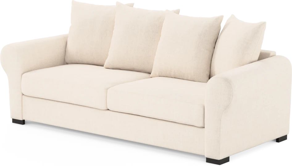 Town - 3-sits soffa - Vit