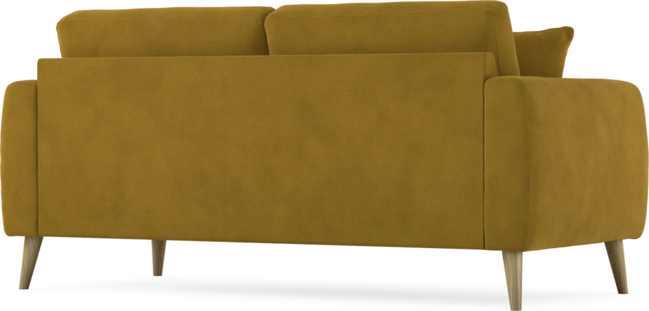 Eden - 2,5-sits soffa - Gul