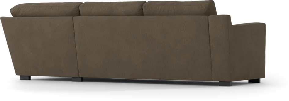 Friday - 2,5-sits soffa med divan höger - Brun