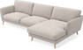 Nellie - 3-sits soffa med schäslong höger - Beige