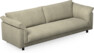Cherrie - 4-sits soffa, hel dyna, fast klädsel - Beige