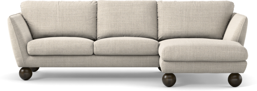 Madison - 2-sits soffa med schäslong höger - Beige
