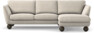 Madison - 2-sits soffa med schäslong höger - Beige