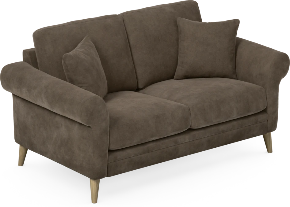 Eden - 2-sits soffa - Brun