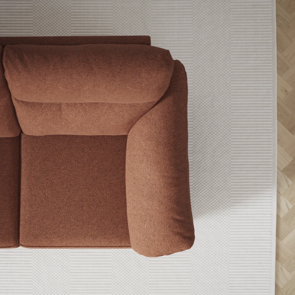 Tage - 3-sits soffa - Orange