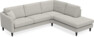 Eden - 2,5-sits soffa med divan - Grå