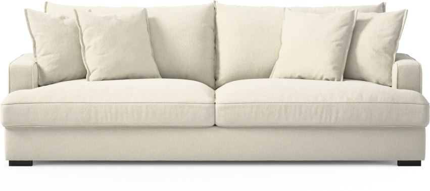 Mila - 4-sits soffa - Vit