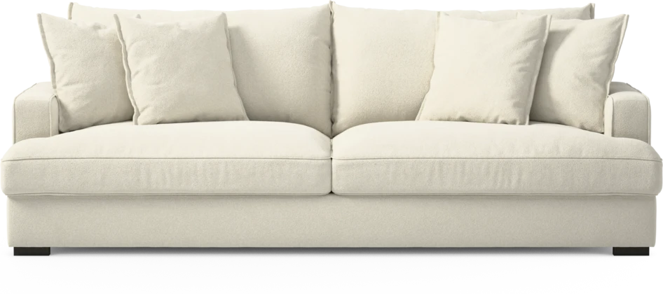 Mila - 4-sits soffa - Vit