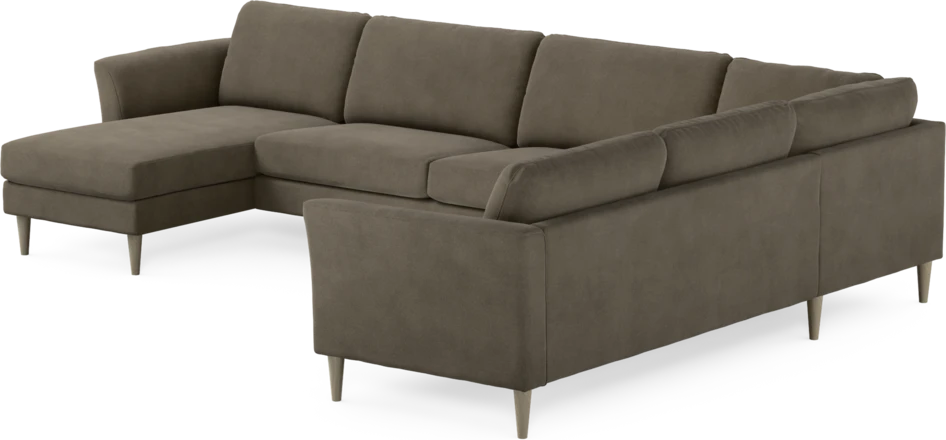Bridge - Hörnsoffa, 3+2-sits med schäslong vänster - Beige