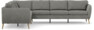 County - Hörnsoffa, 2+3-sits - Grå