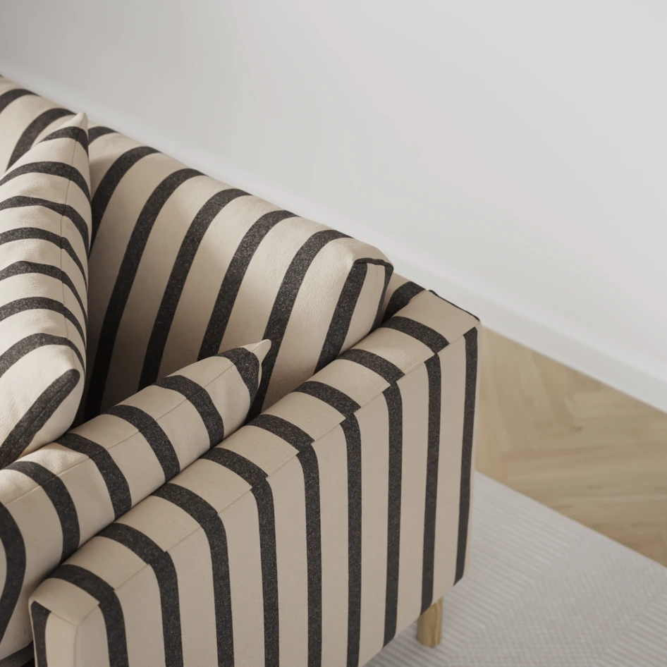 Harper - 3-sits soffa med divan vänster - Flerfärgad