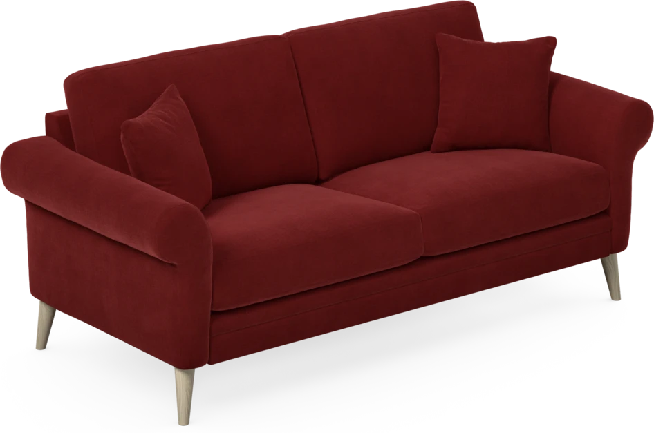 Eden - 2,5-sits soffa - Röd