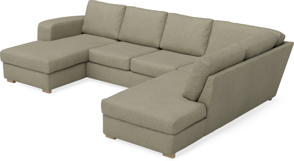 Friday - 3-sits soffa med schäslong vänster och divan höger - Beige