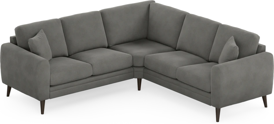 Eden - Hörnsoffa, 2+2-sits - Grå