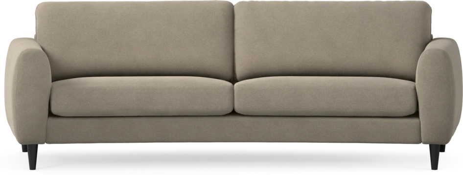 Bridge - 3-sits soffa svängd - Beige