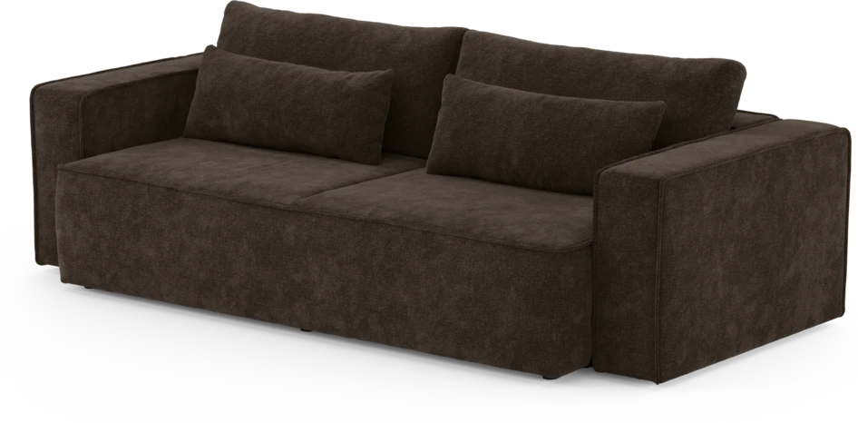 Ide - Bäddsoffa 3-sits - Brun