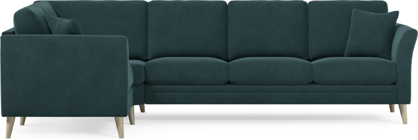 Eden - Hörnsoffa, 1+3-sits - Blå