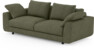 Amie - 3-sits soffa - Grön